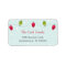 Christmas Lights Address Labels