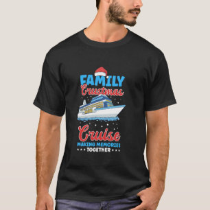 Christmas Lights Boating Sailing Cruise Boat T-Shirt