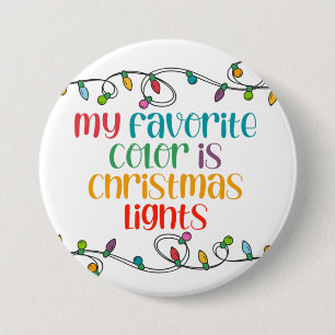 Christmas Lights Button