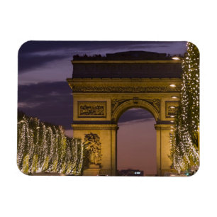 Christmas lights, Champs Elysees, Arc de Magnet