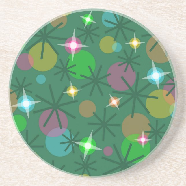 Christmas Lights coaster (Front)
