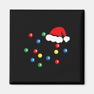 Christmas Lights Dietary Nurse Costume Christmas 2 Magnet