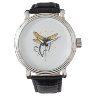 Christmas Lights Dragonfly Watch