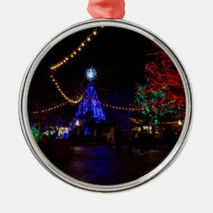 Christmas Lights Galore Metal Tree Decoration