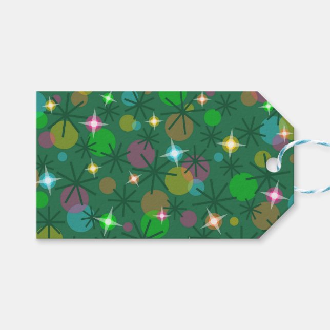 Christmas Lights gift tags (Front (Horizontal))