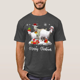 Christmas Lights Goat XMas Pajama  T-Shirt