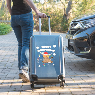 Christmas lights highland cow ugly sweater christm