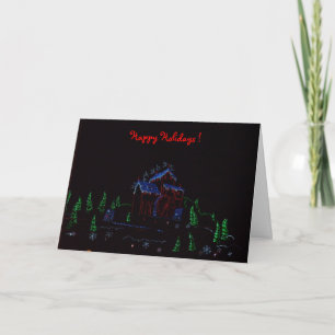 Christmas Lights Holiday Card