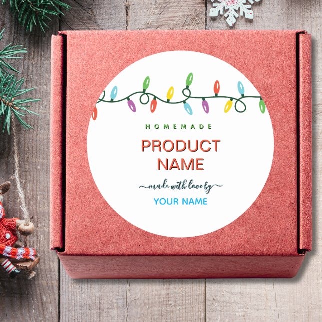 Christmas Lights Holiday Hamemade by Label (Creator Uploaded)