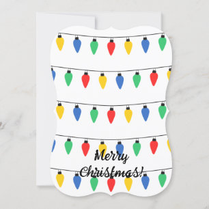 Christmas Lights Invitation