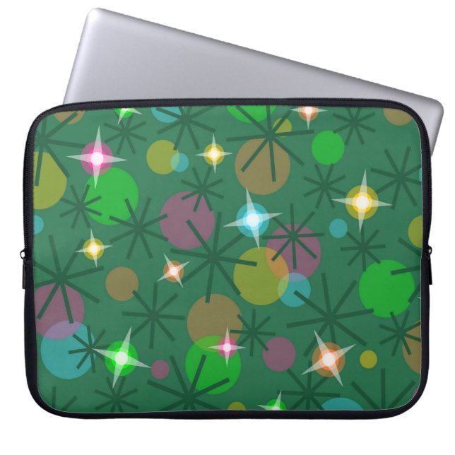 Christmas Lights laptop sleeve large (Front)