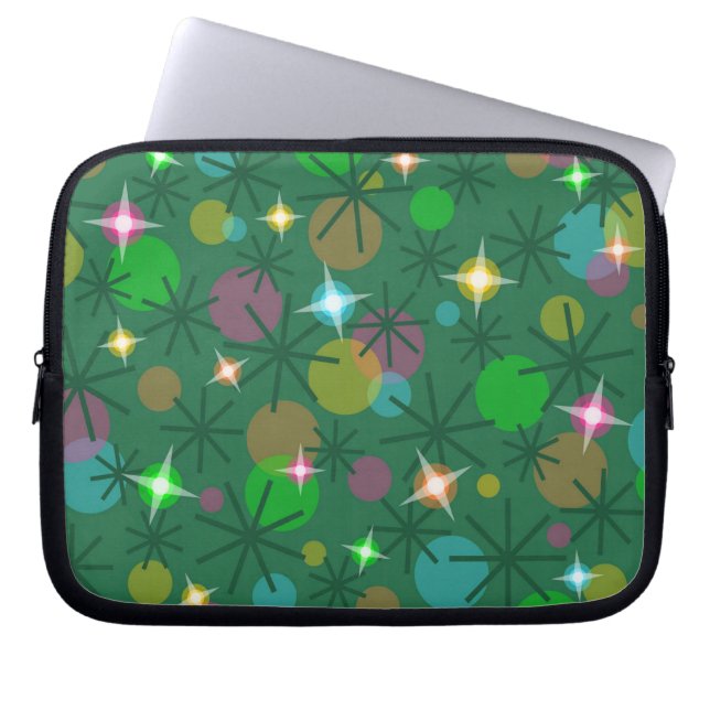 Christmas Lights laptop sleeve small (Front)