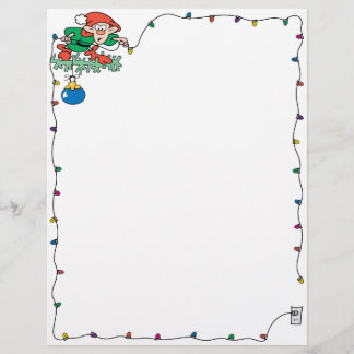 Christmas Lights Letterhead
