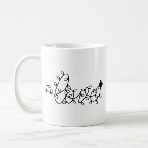 Christmas Lights Love Text-45871 Coffee Mug