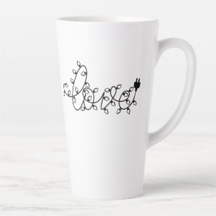 Christmas Lights Love Text-45871 Latte Mug