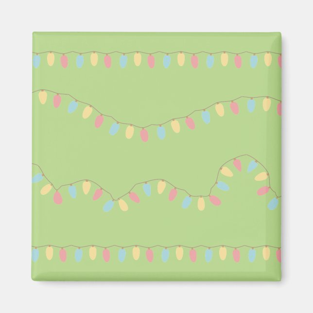 Christmas Lights Magnet (Front)