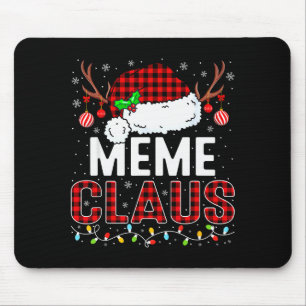 Christmas Lights Meme Claus Family Matching Xmas P Mouse Pad