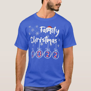Christmas Lights Merry Christmas 2022 Family Match T-Shirt