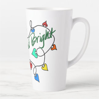 Christmas lights mug