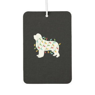 Christmas lights newfoundland  gifts   dog lovers car air freshener