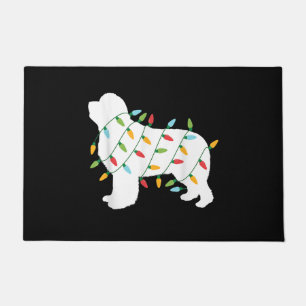 Christmas lights newfoundland  gifts   dog lovers doormat