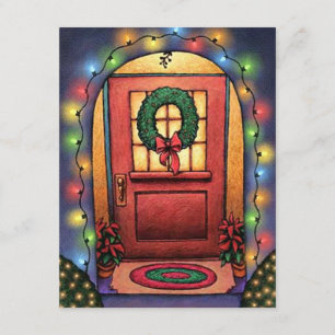 CHRISTMAS LIGHTS OPEN HOUSE PARTY INVITATION