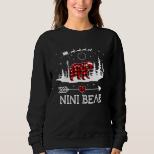 Christmas Lights Pajama Matching Red Plaid Nini Be Sweatshirt