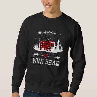 Christmas Lights Pajama Matching Red Plaid Nini Be Sweatshirt