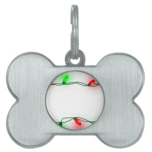Christmas Lights Pet Tag