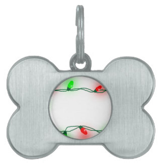 Christmas Lights Pet Tag