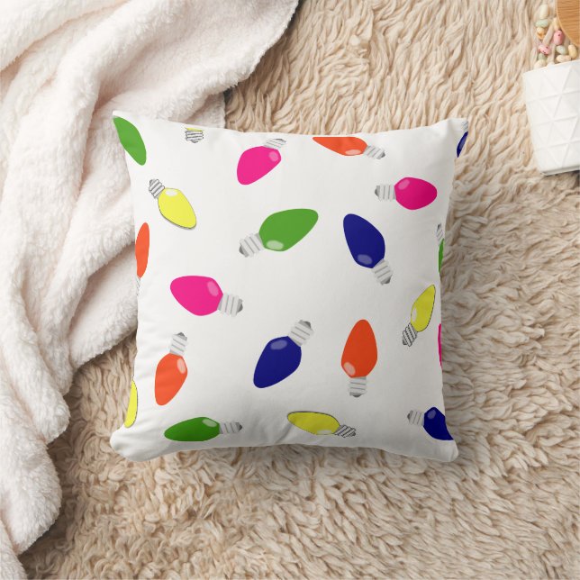 Christmas Lights - Pillow (Blanket)
