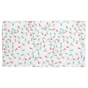Christmas Lights Pillowcase