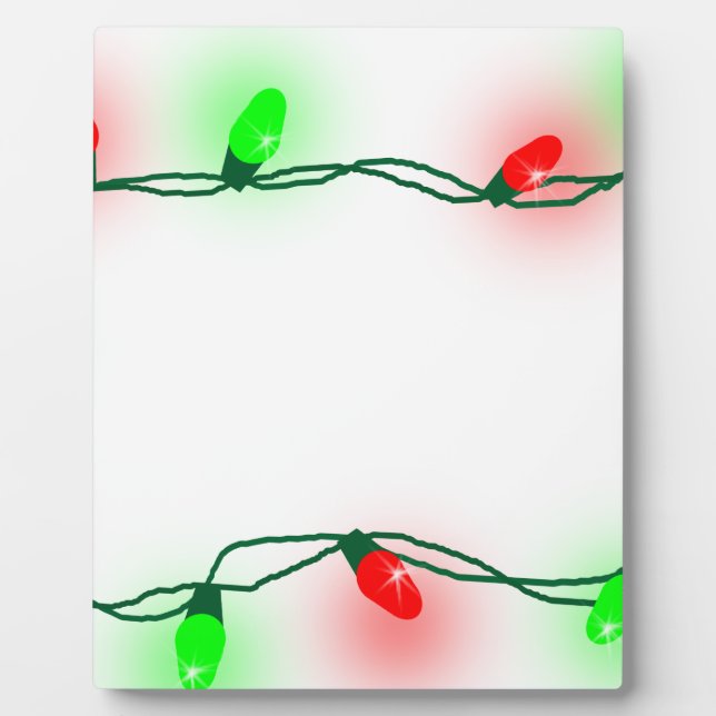 Christmas Lights Plaque (Front)