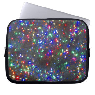 Christmas lights, Portland, Oregon Laptop Sleeve