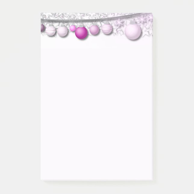 Christmas Lights Post-it Notes (Front)