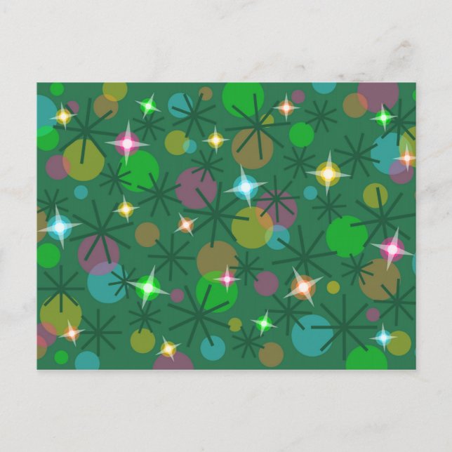 Christmas Lights postcard (Front)