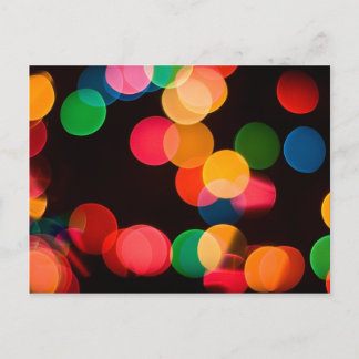 Christmas Lights Postcard