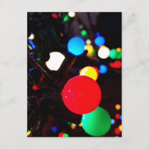 Christmas Lights Postcard