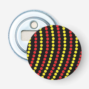 Christmas Lights Red and Yellow Colours Bottle Opener