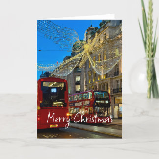 Christmas Lights, Regent Street, London  Card
