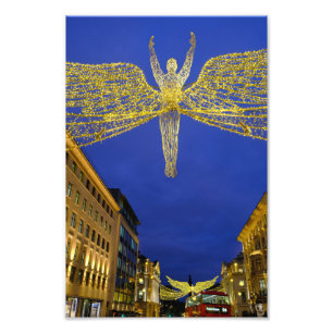 Christmas Lights, Regent Street, London  Photo Print