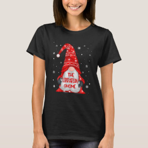 Christmas Lights The Librarian Gnome Matching T-Shirt