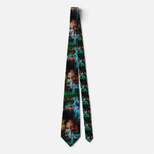 christmas lights tie