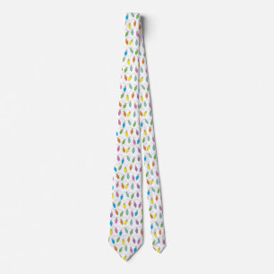 Christmas lights tie