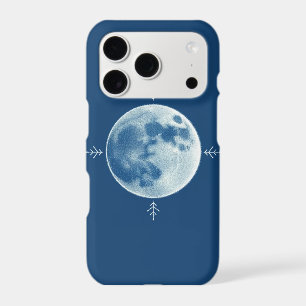 Christmas Line Art Phone Case - Icy & Silver