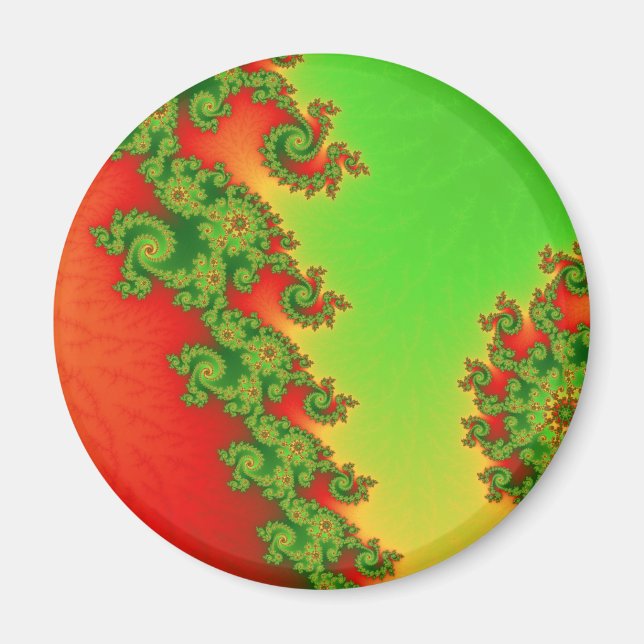 Christmas Lines Magnet (Front)