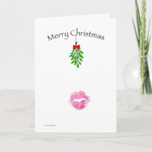 Christmas Lips Holiday Card
