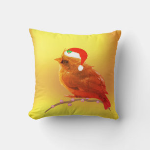 Christmas Little Bird Cushion