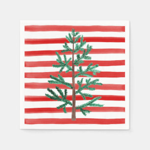 Christmas Little Blue Truck Themed Napkin