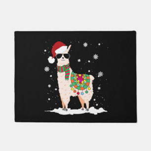Christmas Llama - Alpaca Christmas Doormat